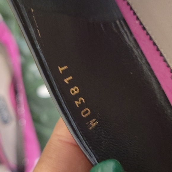 TOM FORD fushia pointy toe flats size 39 Preppy Academia Corpcore Ballerina Bow - Picture 6 of 9